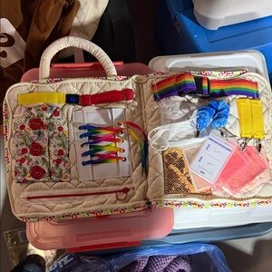 Colorful Sensory Activity Kit for Adults with dementia